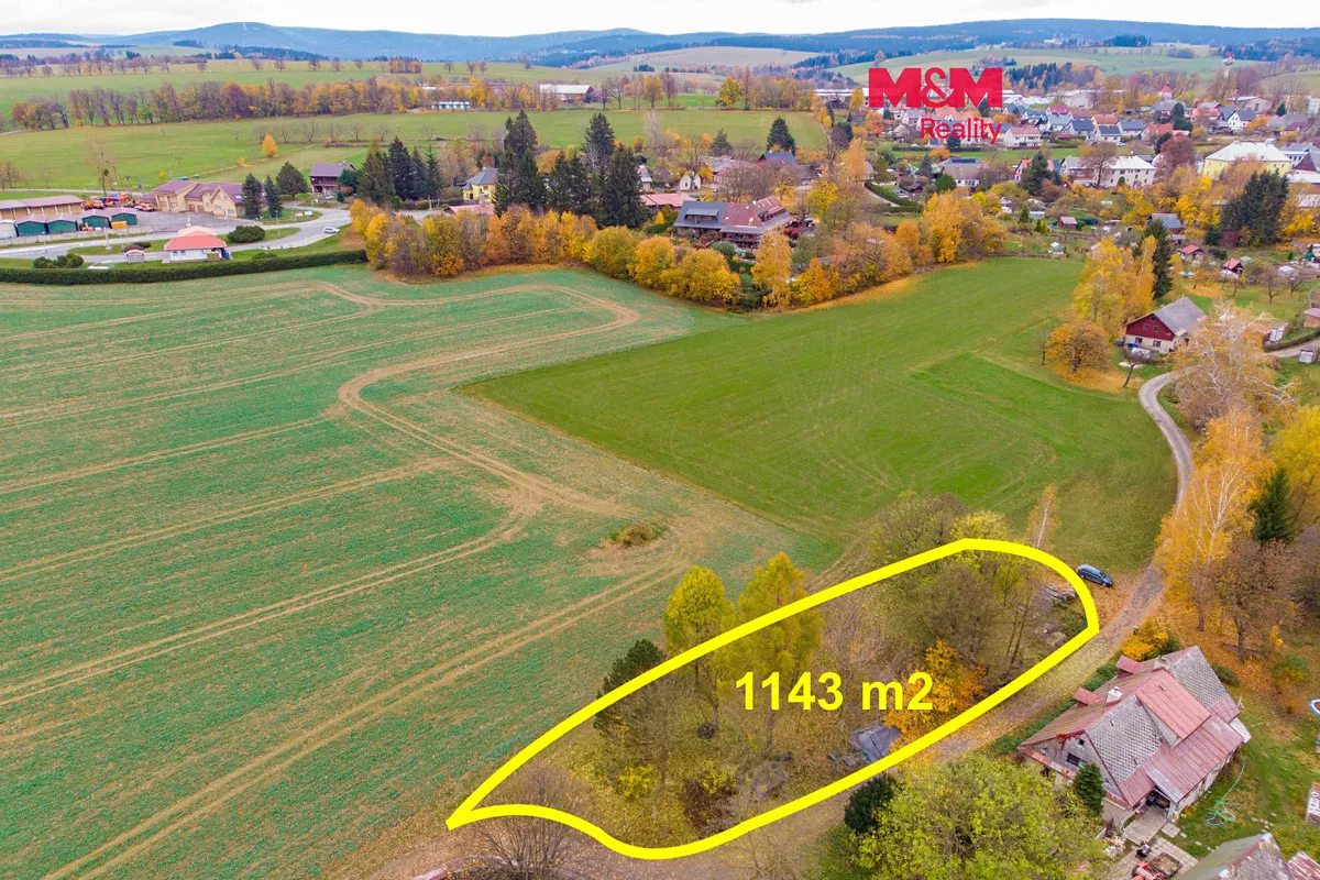 Prodej zahrady 1143 m²
